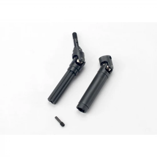 Traxxas Driveshaft assembly (1) left or right (fully assembled ready to install)/ 3x10mm screw pin (1)