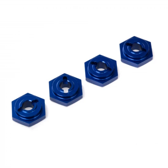 Traxxas Aluminium Hex Hubs Blue-anodized