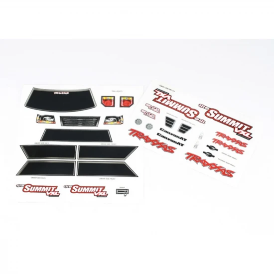 Traxxas Decal sheets 1:16 Summit VXL