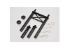 Traxxas Body mount rear/ body mount posts front (2)/body washer rear (2) (for Fiesta/Rally body)
