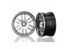 Traxxas Wheels Rally (satin chrome) (2)