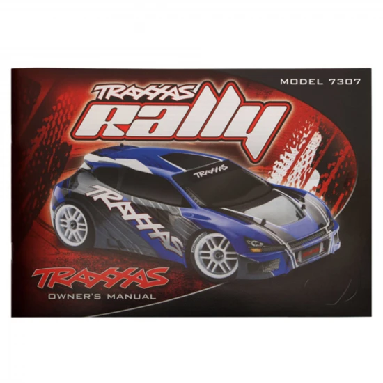 Traxxas Owners manual 1:16 Rally