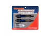 Traxxas Shocks GTR xx-long blue-anodized PTFE-coated bodies with TiN shafts (fully assembled without springs) (2)