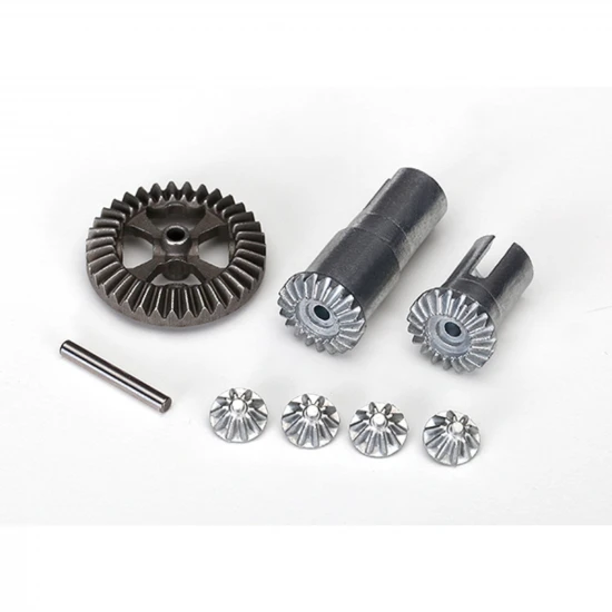 Traxxas Gear set differential metal (output gears (2)/ spider gears (4)/ ring gear 35T (1)/ 2x14.8mm pin (1)
