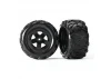 Traxxas Tires wheels assembled glued (Teton 5-spoke wheels Teton tires) (2)
