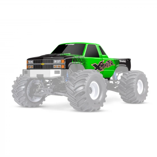Traxxas Body X-Monster Chevy Green