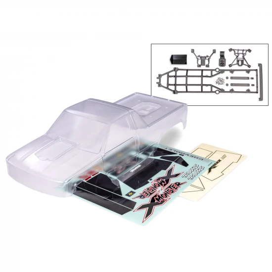 Traxxas Heavy Duty X-Monster Chevrolet GMT400 CK Clear Body