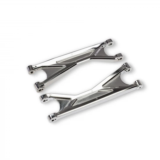 Traxxas Suspension arms, chrome, upper (left or right, front or rear), heavy duty (2)