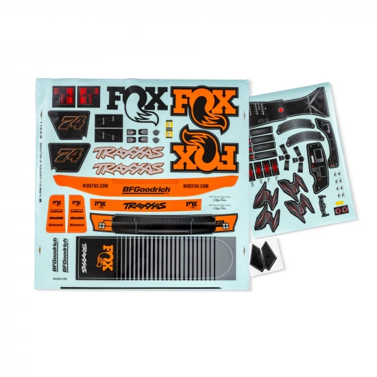 Traxxas Decals UDR Fox Racing