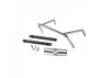 Traxxas Grille Mercedes-Benz G 63 / roll bar/ mounts left right/ 2.6x8 BCS (self-tapping) (2)/ 2.5x10 CS (4) (fits 8825 body)