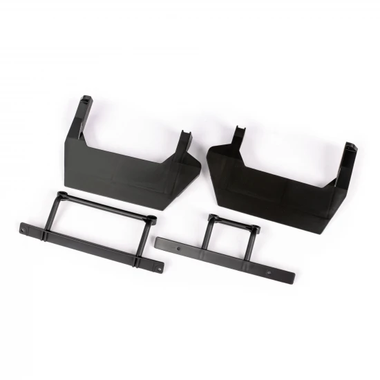 Traxxas Bumper mounts (front + rear), side skirts (left + right)