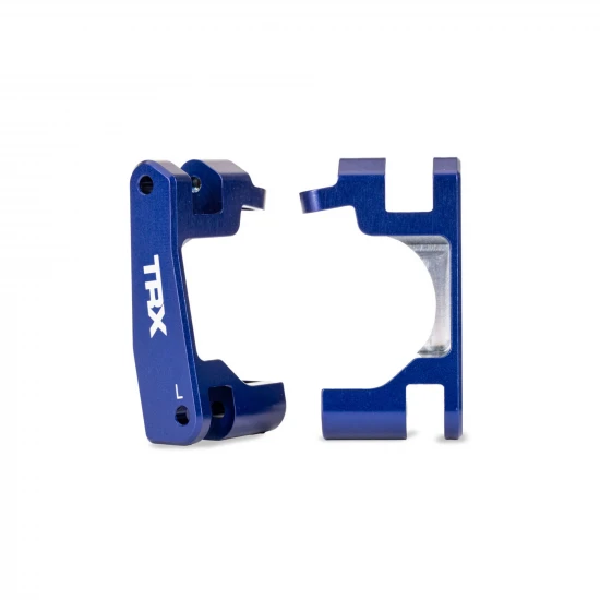 Traxxas Caster blocks (c-hubs), 6061-T6 aluminium (blue-anodised), left + right (for use with 9080 upgrade kit)