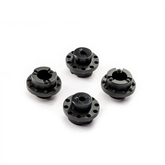 Traxxas Center caps, wheel (black) (4)
