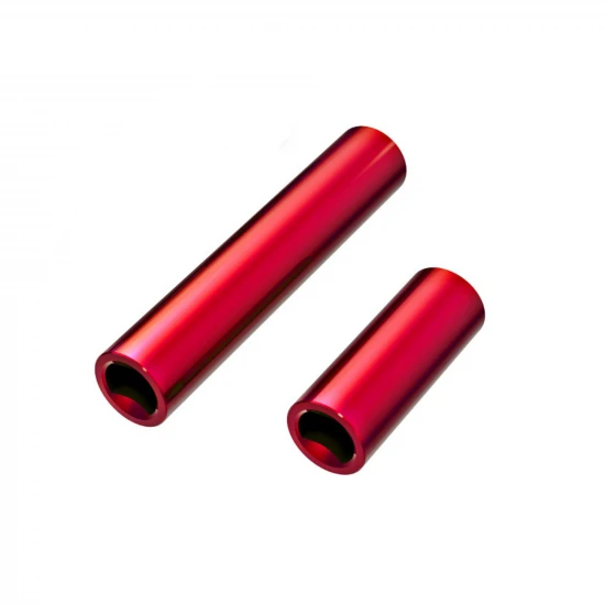 Traxxas Driveshafts, center, female, 6061-T6 aluminium (red-anodised) (front + rear) (for use with 9751 metal center driveshafts)