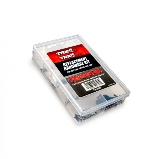 Traxxas Hardware kit, complete (contains all hardware used on 1,18 scale TRX-4MT Monster Truck) (includes clear plastic storage container)