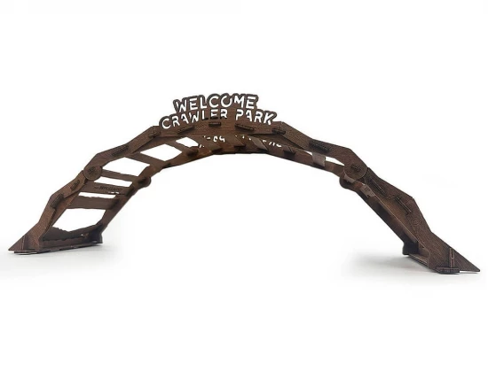 Crawler Park Welcome Bridge 1:18 + 1/24 RC Crawler Park