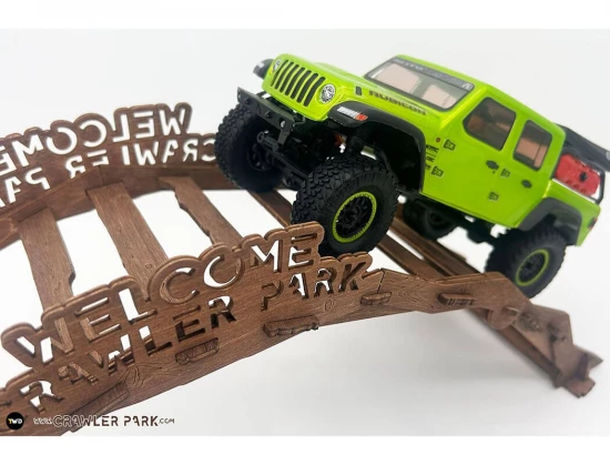 Crawler Park Welcome Bridge 1:18 + 1/24 RC Crawler Park