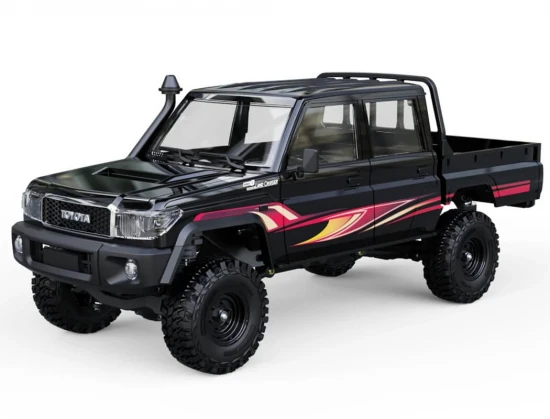 UDI Toyota Land Cruiser 1:18 Brushed RTR - Black