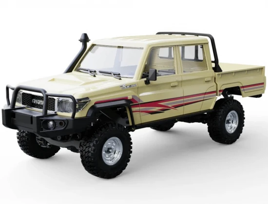 UDI Toyota Land Cruiser 1:18 Brushed RTR - Sand