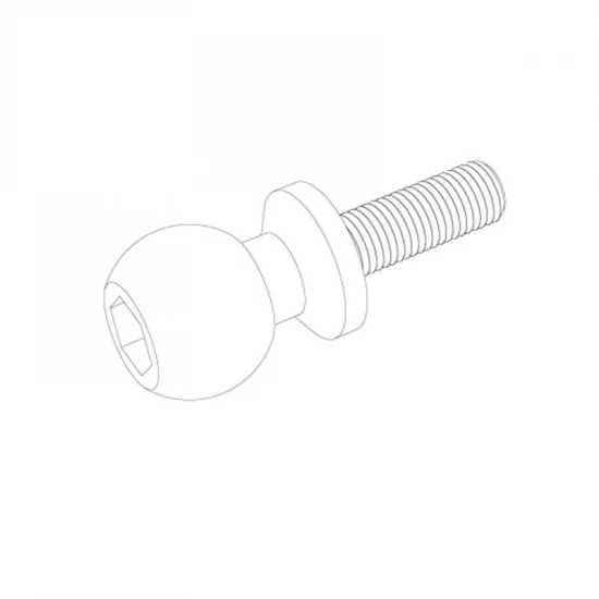 UDI UCX24 4*9.3 Hollow Ball Screw(8Pcs)