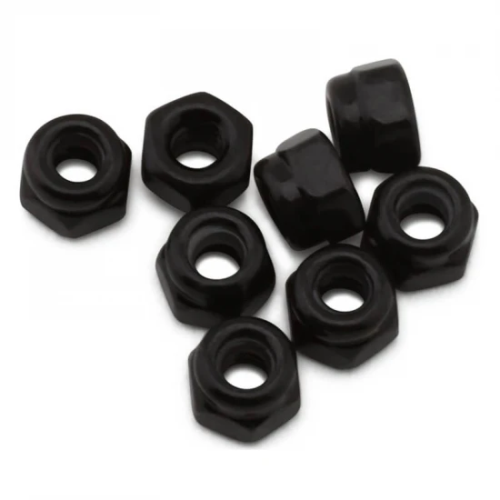 UDI RC CX24 M2.0 Hex Flanged Nylon Lock Nut 8Pcs