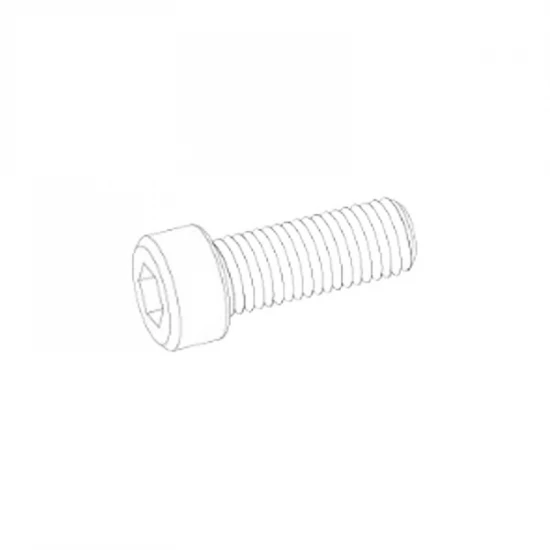 UDI RC 2.5*8Hm Hex SH Cap Machine Screw 8Pcs