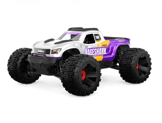 UDI RC Rageshark Monster Truck 1:16 Brushed RTR - Purple