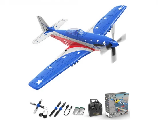 Volantex P-51D Miss America 400mm Brushed - RTF