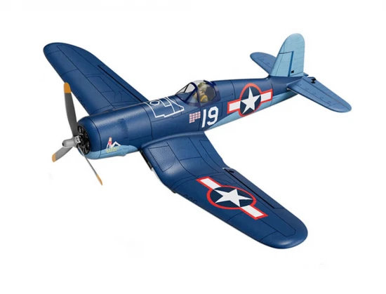Volantex F4U Corsair Blue 4Ch 500mm Brushless With Gyro RTF
