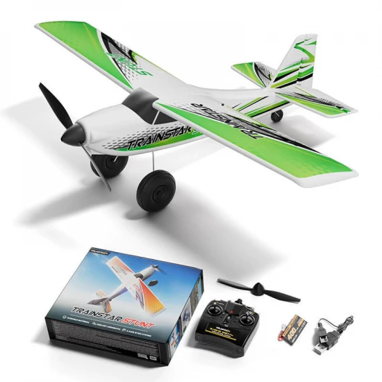 Volantex Trainstar Stunt 500mm 4Ch Brushless With Gyro RTF Green