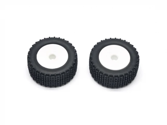 Rear tyre/wheel (2) Veko Mini SC
