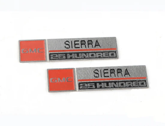 RC4WD Rear + Side Metal Gmc Emblems - Chevrolet Blazer/K10