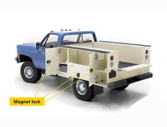 RC4WD Utility Bed Replacement Handles - Chevy K10 Scottsdale