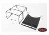 RC4WD Tube Roll Bar With Fabric Shad E For RC4WD Gelande II Cruiser