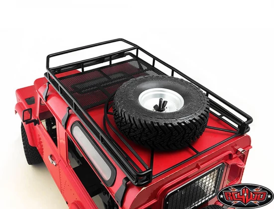 RC4WD Roof Rack With Tire Mount For Gelande II D90