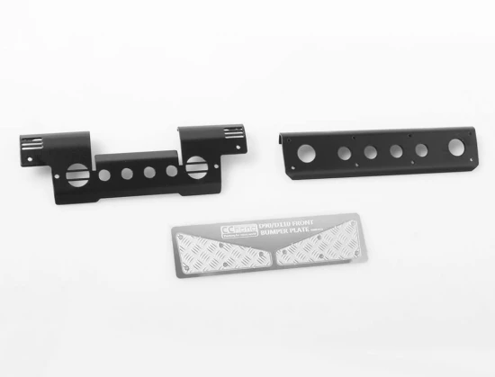 RC4WD Metal Front Bumper W/Lights For Gelande II D90/D110