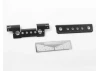 RC4WD Metal Front Bumper W/Lights For Gelande II D90/D110