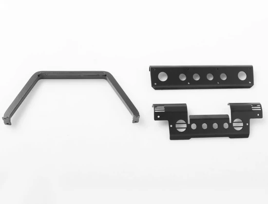 RC4WD Metal Front Bumper W/Stinger A Nd Lights For Gelande II D90/D