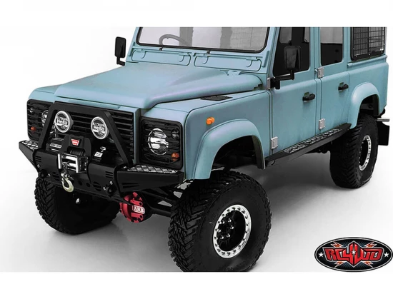 RC4WD Metal Front Bumper W/Stinger A Nd Lights For Gelande II D90/D