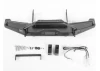 RC4WD Solid Front Bumper For Axial SCX10 II Xj (Black)