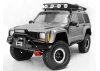 RC4WD Solid Front Bumper For Axial SCX10 II Xj (Black)