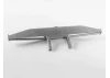 RC4WD Ks Rear Bumper For Traxxas TRX-4 79 Bronco Ranger Xlt (Silver)