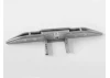 RC4WD Ranch Rear Step Bumper For Traxxas TRX-4 79 Bronco Ranger Xlt (Silver)