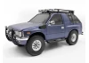 RC4WD Ranch Front Grille Guard W/Lights For Tamiya 1:10 Isuzu Mu Type X CC-01 (Black)