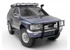 RC4WD Ranch Front Grille Guard W/Lights For Tamiya 1:10 Isuzu Mu Type X CC-01 (Black)