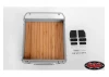 RC4WD Kober Rear Bed W/ Mud Flaps For Tf2 Mojave Body (Silver)