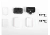 RC4WD Bucks Front Bumper W/Ipf Lights For Traxxas TRX-4 Chevy K5 Blazer (Black)