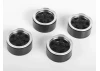 RC4WD Six-Spoke 1.55 Internal Beadlock Wheels (Black)