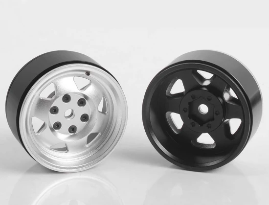RC4WD Oem Xj 1.9 Beadlock Wheels (Chrome)