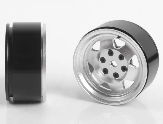 RC4WD Oem Xj 1.9 Beadlock Wheels (Chrome)